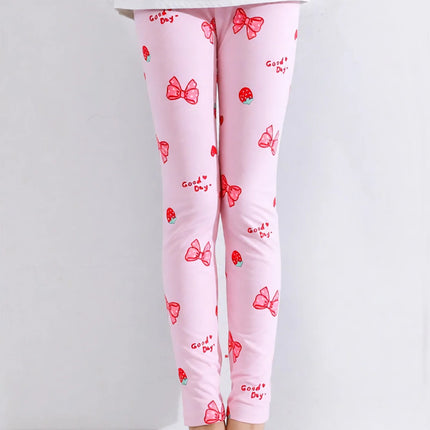 Leggings Baby Girl Floral 3D Pencil Pants - Leggings - LMOFA - Mad Fly Essentials