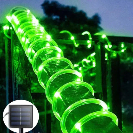Solar Tube Outdoor Garden Fairy Lights