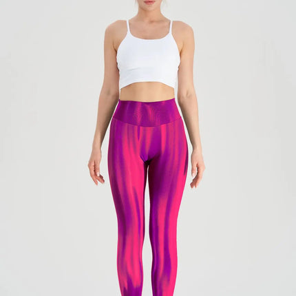 Fitness Leggings Seamless Metallic Butt Lift Yoga Pants - Fitness Leggings - GACVGA - Mad Fly Essentials