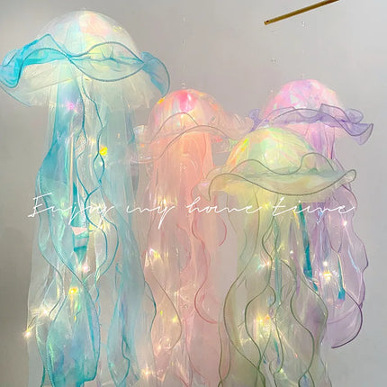 Party Mermaid Theme Jellyfish DIY Animal Lantern
