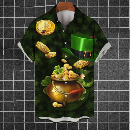 Men's Shenanigans Squad 3D Patrick's Day Shirts