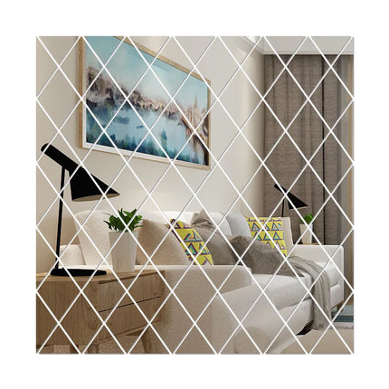 DIY Wall Decor Mirror 3D Diamond Stickers - DIY Wall Decor - Colorful Life - Mad Fly Essentials