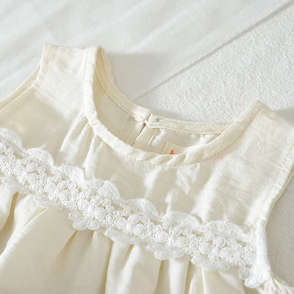 Party Dress Baby Girl Doll Collar Color Blocked Cake Dress - Party Dress - Muababy - Mad Fly Essentials