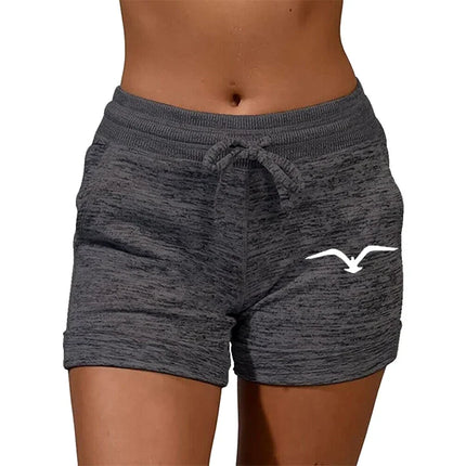 Fitness Shorts Women Summer Cat Animal Yoga Shorts - Fitness Shorts - Cloud Hide - Mad Fly Essentials