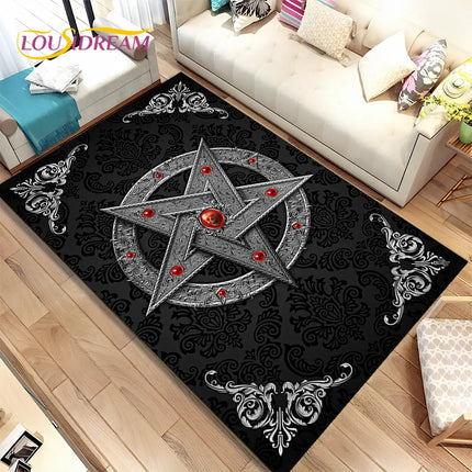 Home 3D Butterfly Girl Gothic Rug - Home & Garden Mad Fly Essentials