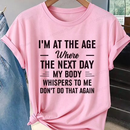 Shirt Women Funny Acting My Age Birthday Graphic Tee - Shirt - Sister Linda - Mad Fly Essentials
