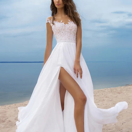 Maxi Dress Women Bohemian Lace White Sundress - Maxi Dress - Roddrsya - Mad Fly Essentials