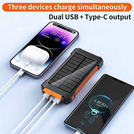 Home Essentials Portable Solar 20k mah Powerbank - Home Essentials - Tollcuudda - Mad Fly Essentials