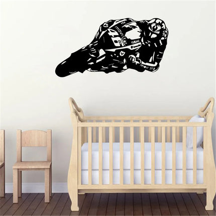 Kids Room Motorcycle 3D Wall Stickers