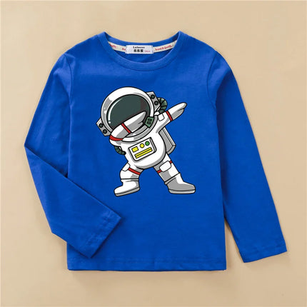 Baby Boys Astronaut Spaceman Casual Tank Shirts