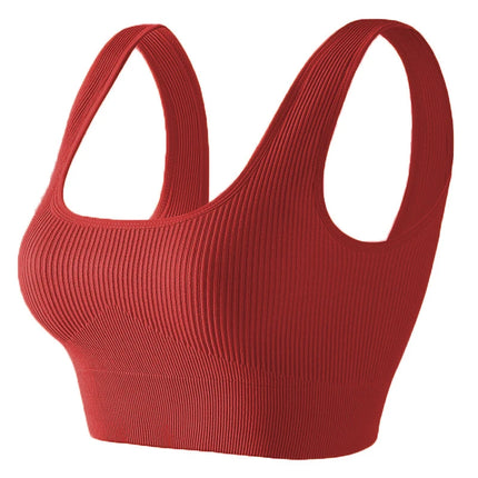 Bra Women Seamless Crop Top Fitness Top - Bra - Sweltering - Mad Fly Essentials