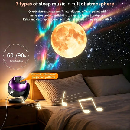 LED Night Light Galaxy Projector Constellation Star Decor - LED Night Light - Aubusson - Mad Fly Essentials