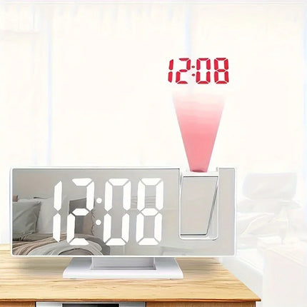 Alarm Clock Auto-Dimming RGB Projector Clock - Alarm Clock - Everso - Mad Fly Essentials