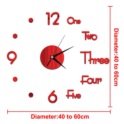Wall Clock Nordic 27in Quartz Cafe-Style Clock - Wall Clock - Preferred DIY Clock - Mad Fly Essentials