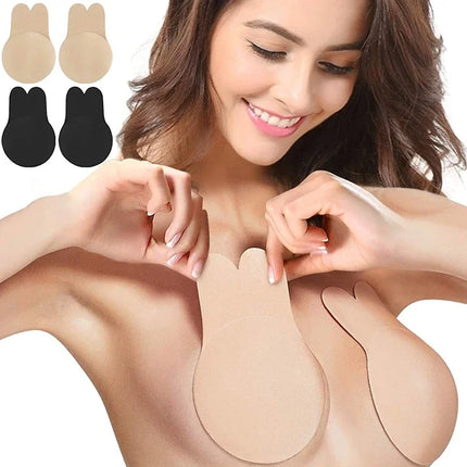 Women Reusable Adhesive Invisible Bra Pads