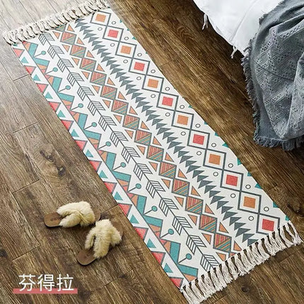 Area Rug Plaid Bedroom Living Bohemian Rug - Area Rug - Miracle Sweet - Mad Fly Essentials