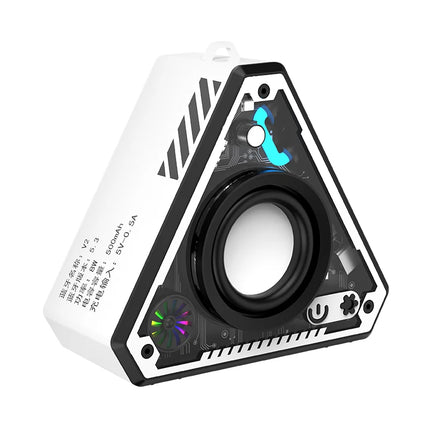 PC Accessories Wireless LED Bluetooth Transparent Bass Speakers - PC Accessories - Stonego - Mad Fly Essentials