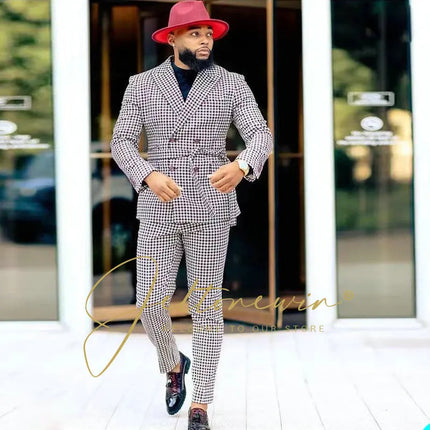 Blazer Men Golden Black Business Casual Jacket - Blazer - Top Nation - Mad Fly Essentials