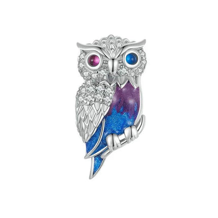 925 Sterling OWL Charm Women Accessories - Mad Fly Essentials