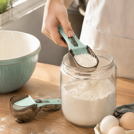 Kitchen Gadget 2pc 30-130ml Adjustable Measuring Spoon Set - Kitchen Gadget - Tagle - Mad Fly Essentials