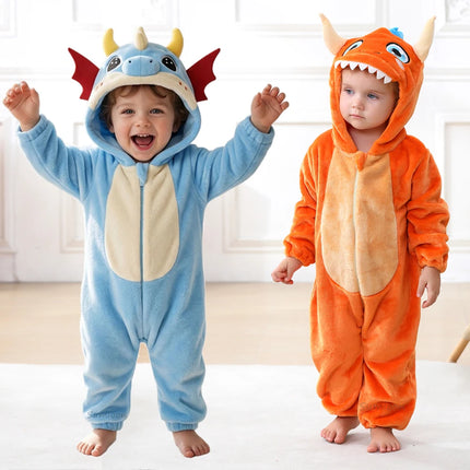 Baby Romper Boys Onesie 6-18M Dinosaur Spring Wear - Baby Romper - Zafille - Mad Fly Essentials