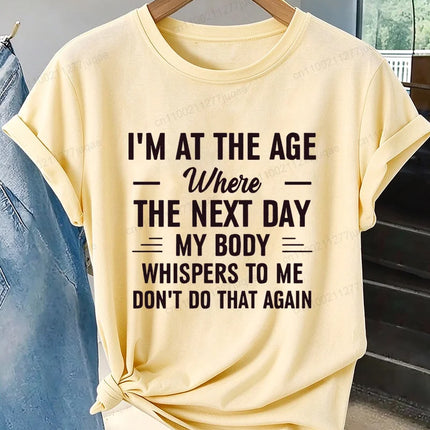 Shirt Women Funny Acting My Age Birthday Graphic Tee - Shirt - Sister Linda - Mad Fly Essentials