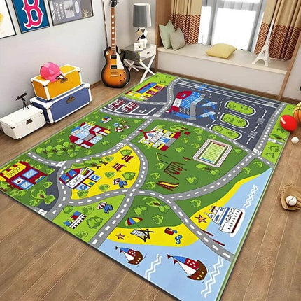 Kids Cartoon Playmat Traffic System Learning Toys - Mad Fly Essentials