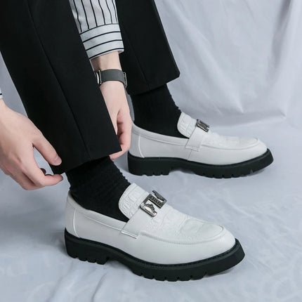 Loafers Men Coiffeur Slip Business Wedding Loafers - Loafers - Buvazik - Mad Fly Essentials