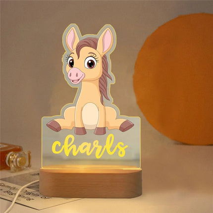 Custom 3D LED Animal Night Light