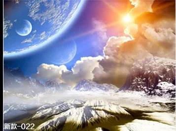 Custom 3D Starry Night Mural Wallpaper - Mad Fly Essentials