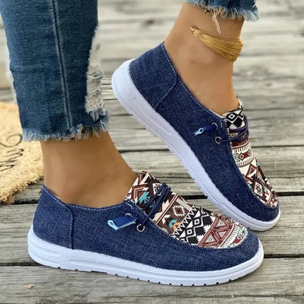 Canvas Shoes Women Bohemian Lightweight Shoes - Canvas Shoes - Animal Unicorn - Mad Fly Essentials