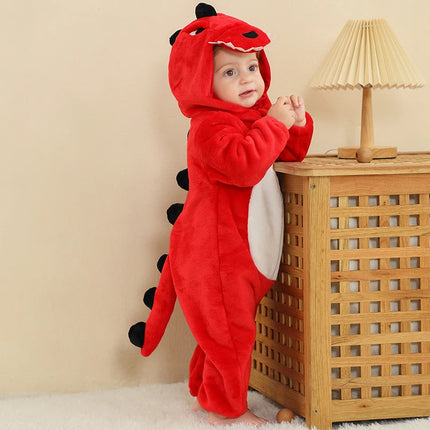 Baby Romper Boys Onesie 6-18M Dinosaur Spring Wear - Baby Romper - Zafille - Mad Fly Essentials