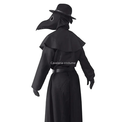 Men Plague Doctor Medieval Cosplay Costume Party Set