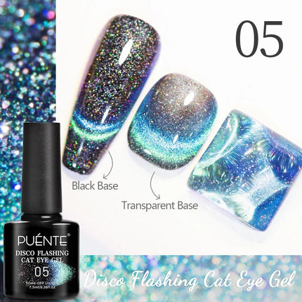 Nail Essentials Green Crystal Cat Magnetic Gel Polish - Nail Essentials - Rikonka - Mad Fly Essentials