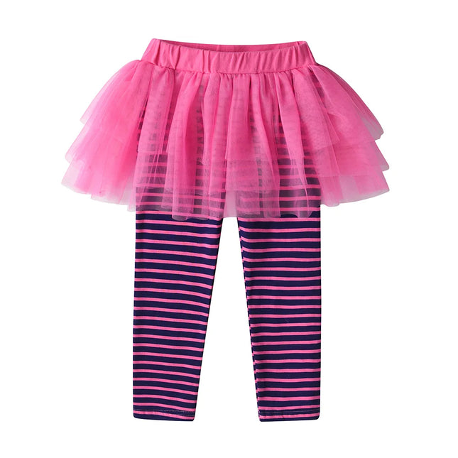 Baby Girls 3D Striped Tutu Skirt Pants