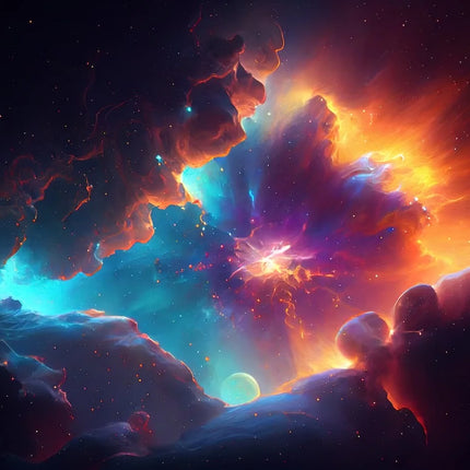 Wallpaper Custom 3D Starry Night Mural Wallpaper - Wallpaper - Wellyu - Mad Fly Essentials
