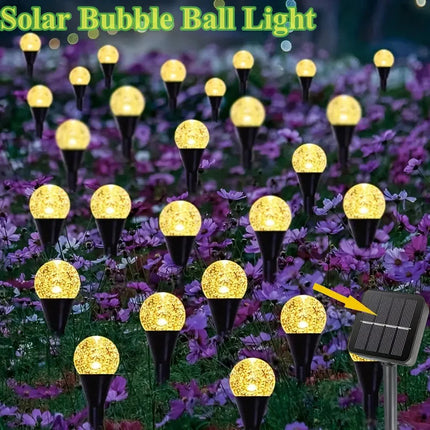 LED Garden Light Solar Bubble Ball Lawn Lamp - LED Garden Light - Wandering Tribe - Mad Fly Essentials