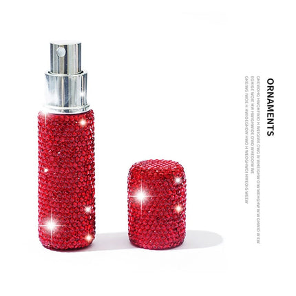 Diamond-Encrusted Perfume Bottle 10ml Spray Makeup Tools