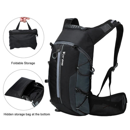 Backpack Outdoor 12L Ultralight Cycling Reflective Bag - Backpack - Findci - Mad Fly Essentials