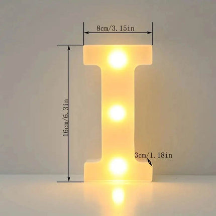 Wedding Decor Led Light Number Letters Sign - Mad Fly Essentials