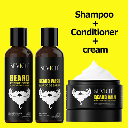 Beard Care Natural Growth Shampoo Beard Care Kit - Beard Care - Beard Biib - Mad Fly Essentials