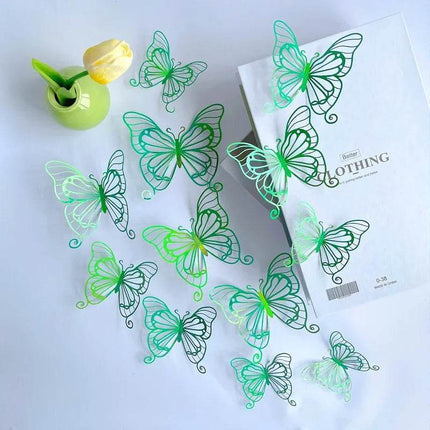 Hollow Butterfly 3D Wall Sticker - Mad Fly Essentials
