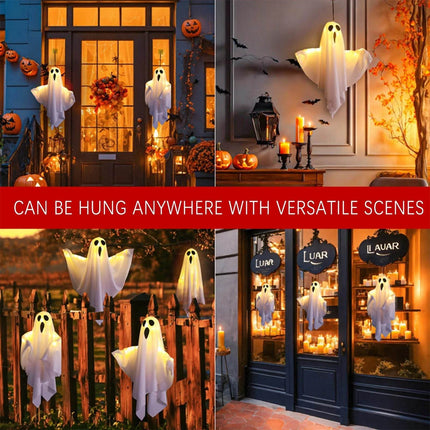 Warm Like Home Halloween Decor Hanging Ghost Light Party Decor - Mad Fly Essentials