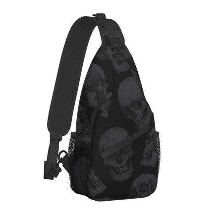 Men Skeleton Souls Crossbody Backpacks Travel Bag