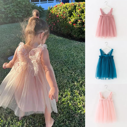 Princess Dress Baby Girl Summer Chiffon Dress - Princess Dress - Baby Essentials - Mad Fly Essentials