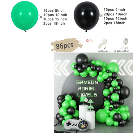 Wedding Decor Black Gold Balloon Garland Arch Kits Party Decor - Wedding Decor - Hviero - Mad Fly Essentials