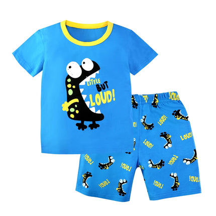Baby Boy Cartoon Summer LOUD Pajama Sleepwear Set