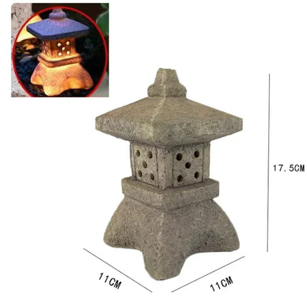 Garden Decor Solar Zen Lights Outdoor LED Pagoda - Garden Decor - Garden Pros - Mad Fly Essentials