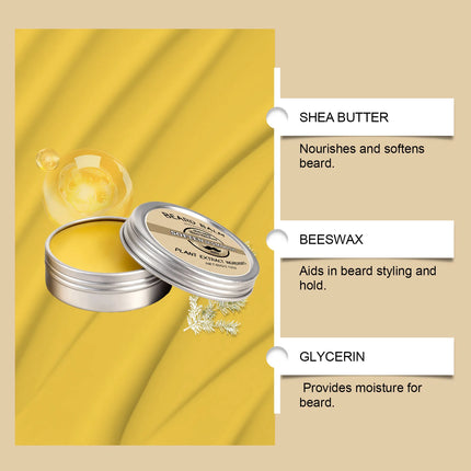 Beard Care Men Natural Moisturizing Balm - Beard Care - Breylee - Mad Fly Essentials