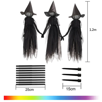 Halloween Decor Sound Activated Witches - Halloween Decor - Alloet - Mad Fly Essentials